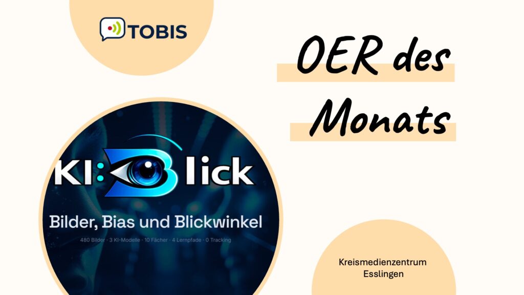 Visualisierung: OER des Monats Mai 2026: Durch die Augen von KI:Blick(en)
