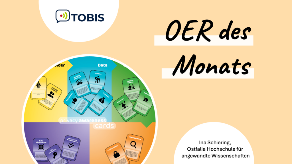 Visualisierung: OER des Monats Juni 2026: Datenschutz greifbar machen mit den Privacy Awareness Cards