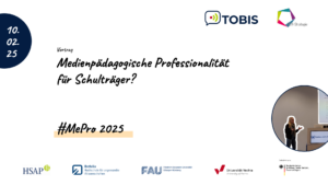 Visualisierung #MEPRO2025: Medienpädagogische Professionalität für Schulträger?